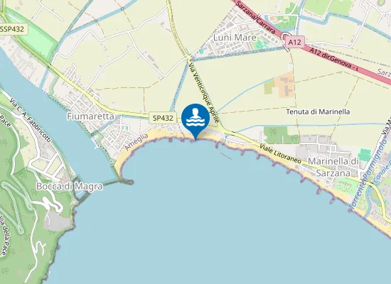 Map of FIUMARETTA EST