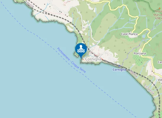 Map of SCALO CORNIGLIA
