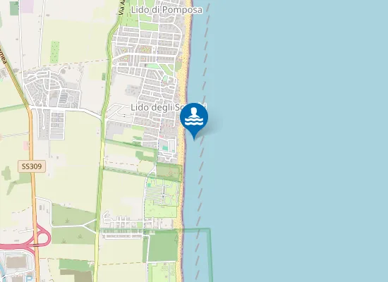 Map of LIDO DEGLI SCACCHI - PUNTO A