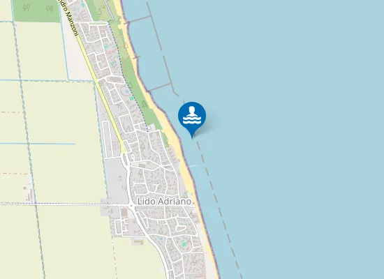 Map of LIDO ADRIANO