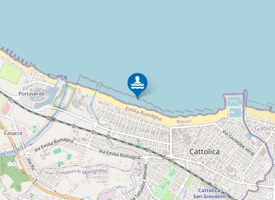 Map of PUNTO 11 - DI FRONTE VIALE VENEZIA