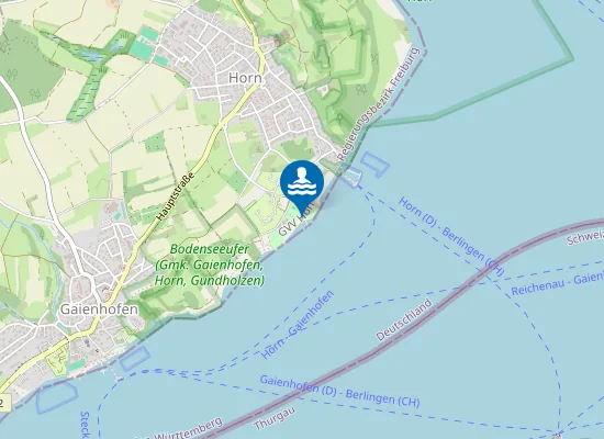 Map of HORN STRANDBAD HORN