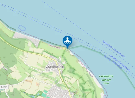 Map of GUNDHOLZEN BADESTELLE GUNDHOLZEN