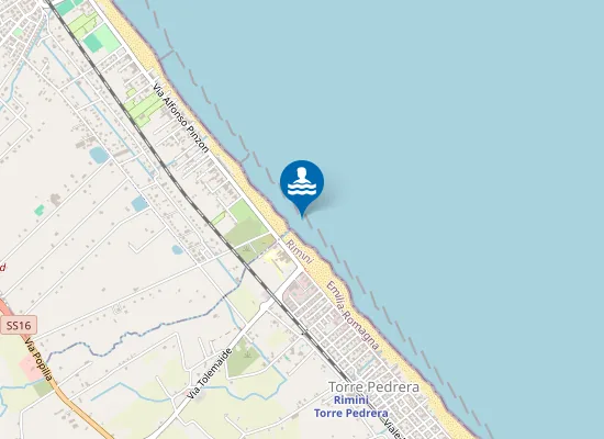 Map of TORRE PEDRERA - PEDRERA GRANDE S