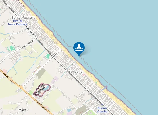 Map of VISERBELLA - LA TURCHIA
