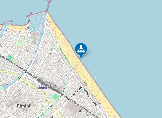 Map of RIMINI - AUSA