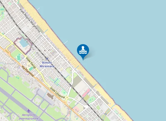 Map of MIRAMARE - RONCASSO