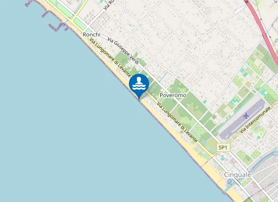 Map of RONCHI LEVANTE