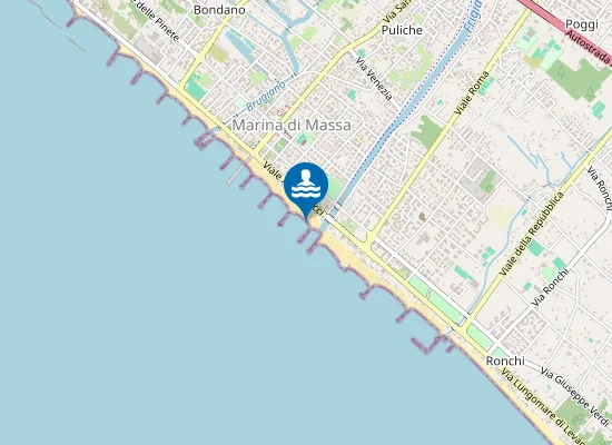 Map of DESTRA FRIGIDO