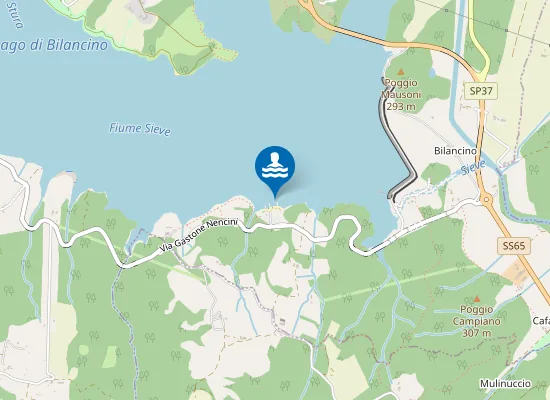 Map of BILANCINO - NEBBIAIA EST