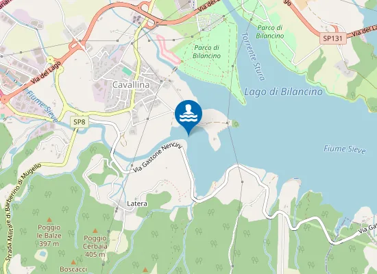 Map of BILANCINO - SIEVE