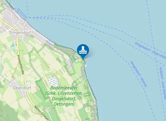 Map of DINGELSDORF FLIESSHORN CAMPING