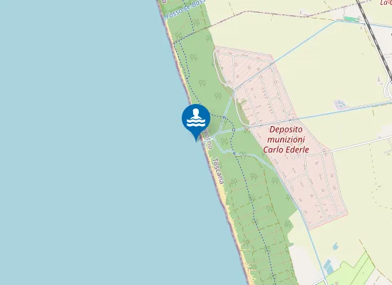 Map of MARINA DI BIBBONA NORD