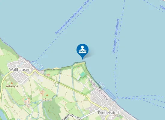 Map of DINGELSDORF STRANDBAD