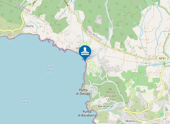 Map of LOC. LE CALANCHIOLE