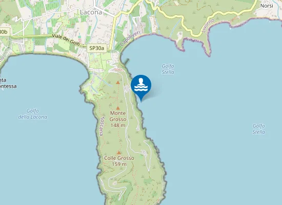 Map of MARGIDORE SUD