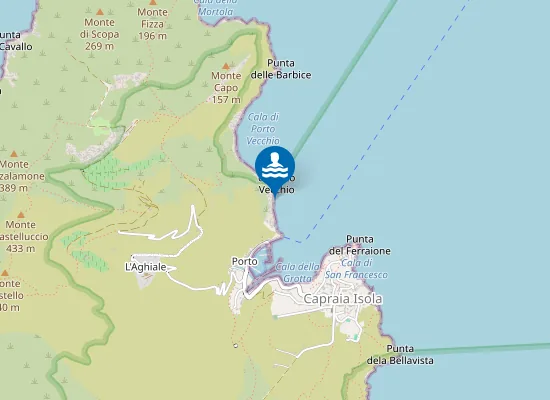 Map of LOC LE GROTTE