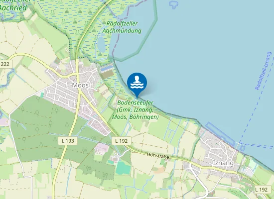 Map of MOOS STRANDBAD