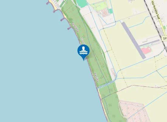 Map of TOMBOLO MERIDIONALE