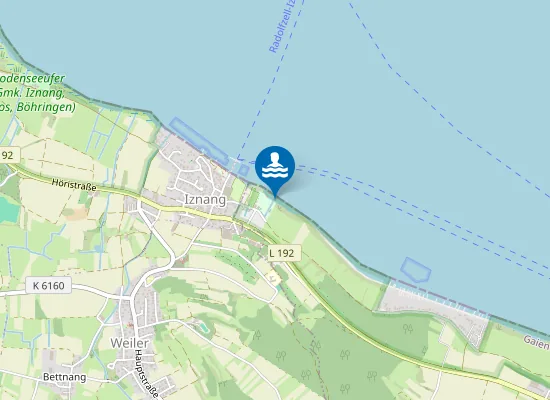 Map of IZNANG STRANDBAD