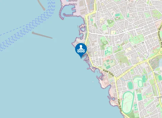 Map of PIAZZA MODIGLIANI