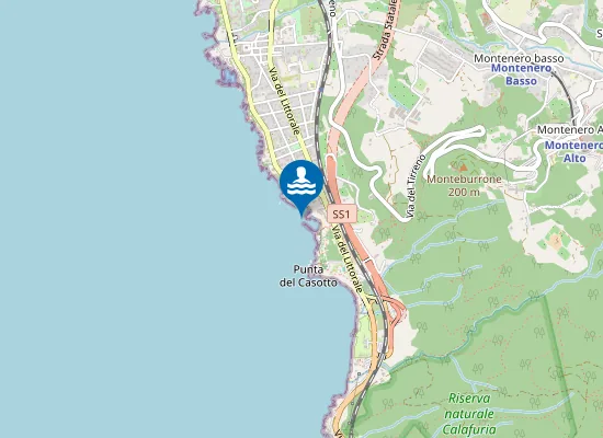 Map of AMERIGO VESPUCCI