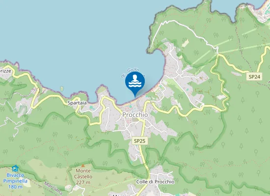 Map of LOC. PROCCHIO