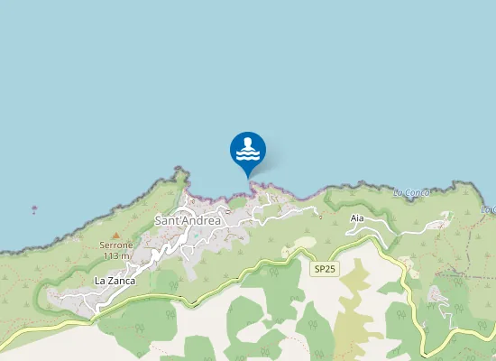 Map of PUNTA DEL COTONCELLO