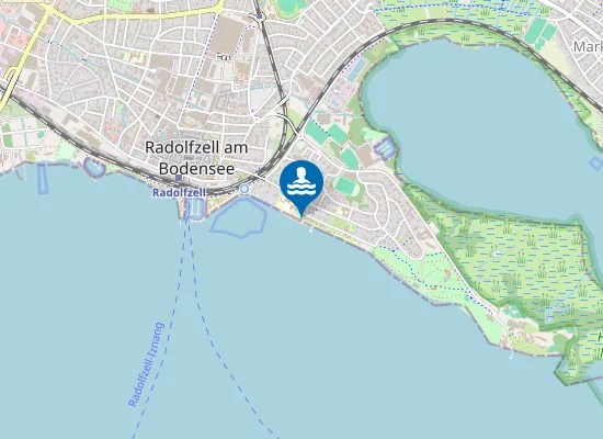 Map of RADOLFZELL SEEBAD