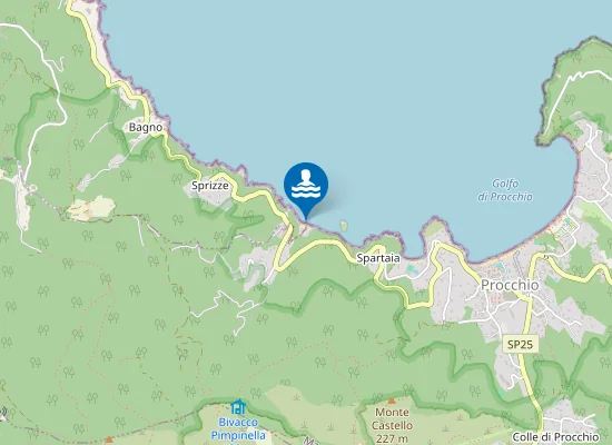 Map of SPIAGGIA DI REDINOCE