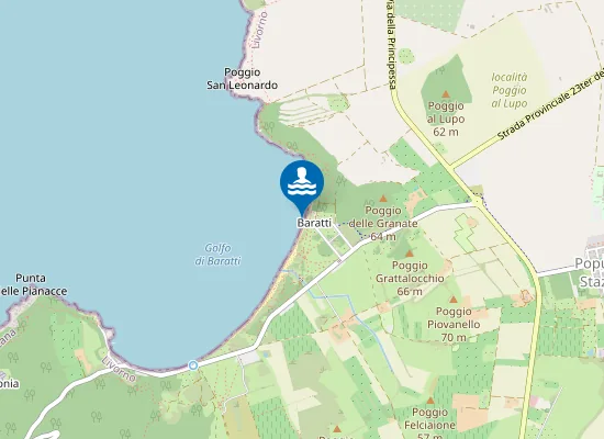 Map of BARATTI EST