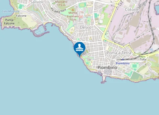 Map of VIALE AMENDOLA