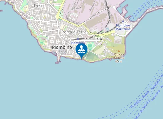 Map of VIALE DEL POPOLO