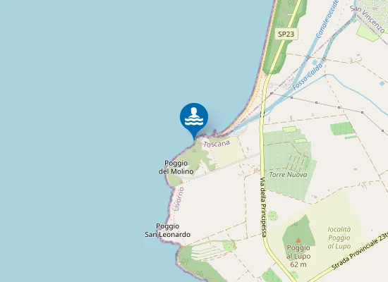 Map of POGGIO AL MULINO