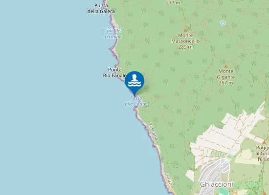 Map of FOSSO DELLE CANNE