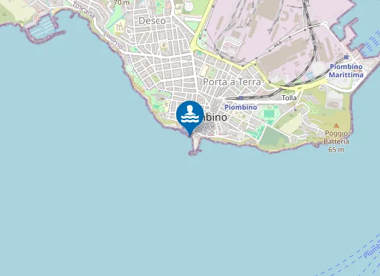 Map of PIAZZA BOVIO LATO OVEST