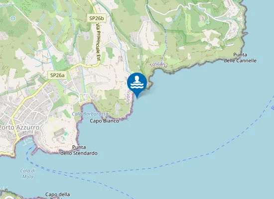 Map of SPIAGGIA DI REALE