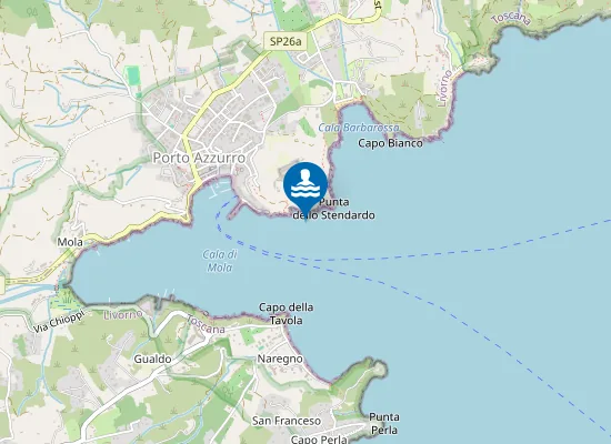 Map of SUD FORTE S.GIACOMO