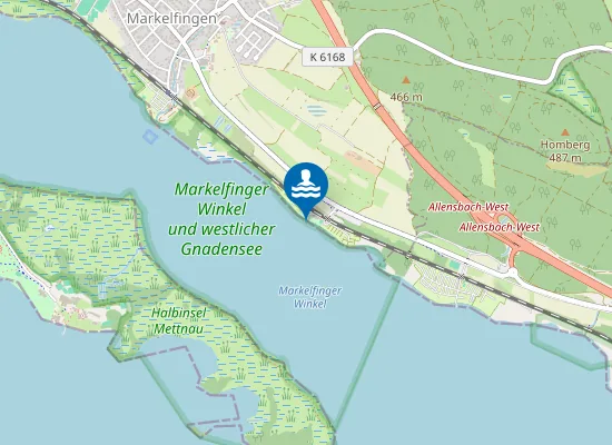 Map of MARKELFINGEN NATURFREUNDEHAUS CAMP