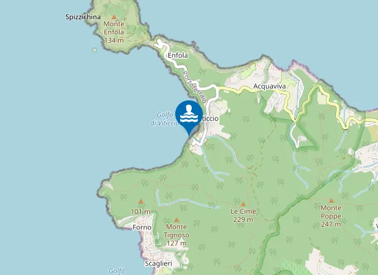 Map of LOC. VITICCIO