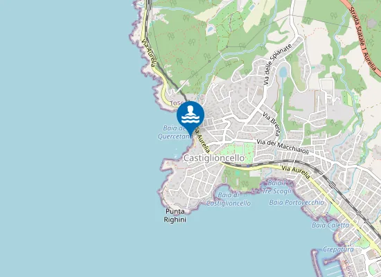 Map of BAIA QUERCETANO SUD