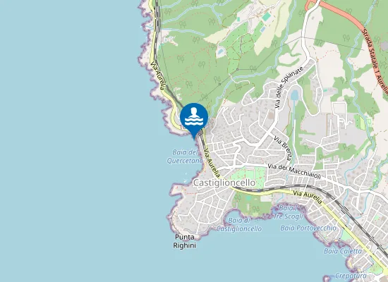 Map of TORRENTE QUERCETANO