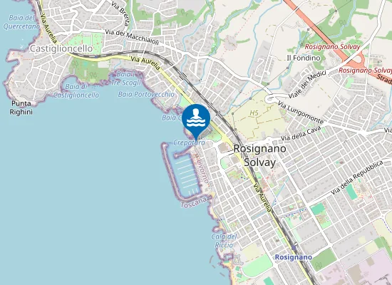 Map of BAIA DI CREPATURA