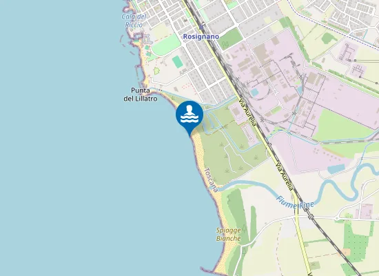 Map of SPIAGGE BIANCHE SUD