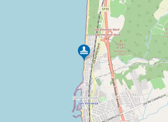 Map of FOSSO DELLE ROZZE