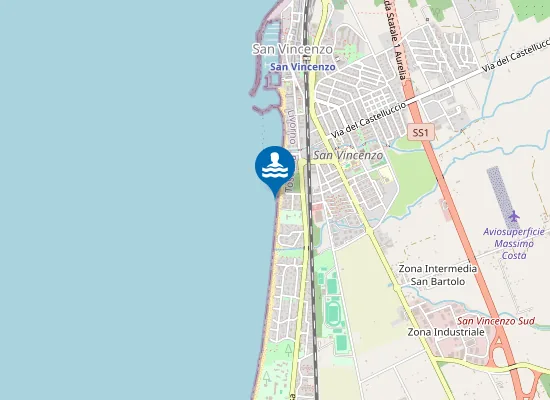 Map of PRINCIPESSA NORD