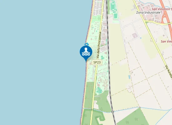 Map of PRINCIPESSA SUD