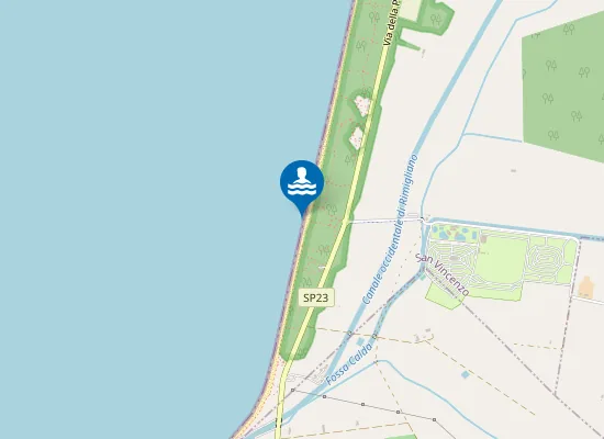 Map of RIMIGLIANO CAMPEGGI