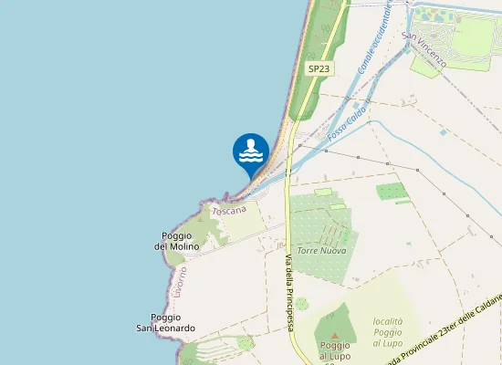 Map of TORRE NUOVA EST