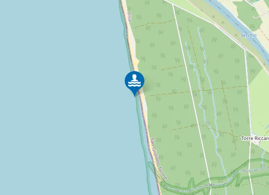 Map of MACCHIA S. ROSSORE